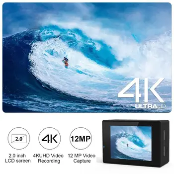 H9R Action Camera Ultra HD (4K WiFi Tālvadības Sporta Video Ierakstīšanas Videokameras DV 170D Iet Ūdensizturīgs Pro Ķivere Sporta Kameras