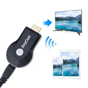 HobbyLane Bezvadu WiFi Displejs TV Dongle Uztvērēju AnyCast M2 Plus Airplay 1080P HDMI TV Stick uz DLNA Miracast d20