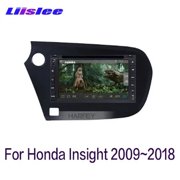 Honda Insight 2009~2018 LiisLee Auto Multimedia 7 Collu Ekrānu, GPS Audio Hi-Fi Radio Piederumi Oriģinālu Stilu Navigācijas