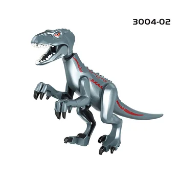 Jurassic Celtniecības Bloki Dinozauri Skaitļi Ķieģeļi Tyrannosaurus Rex Indominus Rex I-Rex Apkopot Bērniem Rotaļlietas