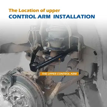 KSP Upper Control Arm Atsperojuma Komplekts, Lifts 2. līdz 4.