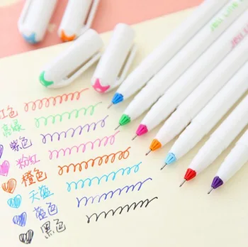 Karstā Monami 8 Krāsas/Set Īss Modes Unisex Pildspalvu Rotaļlieta Pildspalvu Adatu Punktu Pildspalva 0.4 mm bezmaksas piegāde