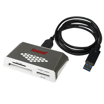 Kingston USB3.0 Mediju Lasītājs SD TF CF Karšu Lasītājs, UHS-I) Multi-funkciju Flash Atmiņas Kartes Hi-Speed Media All-in-one Ārējo USB