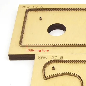 Koka Die Griešanas Diy Glassess Gadījumā Jaunas Ādas Pelējuma Perforators Instruments, Piemērots Die Griešanas Mašīna