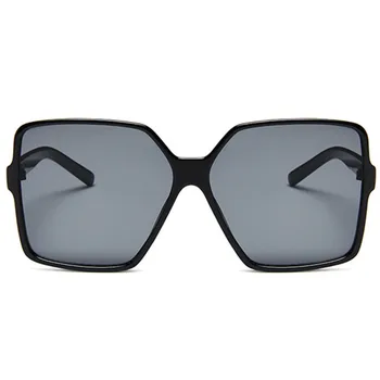 Lielgabarīta Saulesbrilles Sieviešu Vintage Zīmolu Saules Brilles Toņos UV400 Liela Kadru Sunglass Sieviete Vīrietis Retro Brilles Rozā Balts