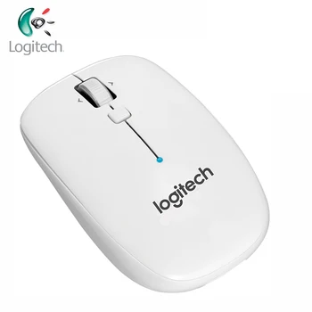 Logitech Sākotnējā M558 Bluetooth Bezvadu Pele, Dzidri Balts 1000 DPI 2.4 Ghz Mouse Mac/Windows PC Oficiālā Aģentūra Testa Atbalsts