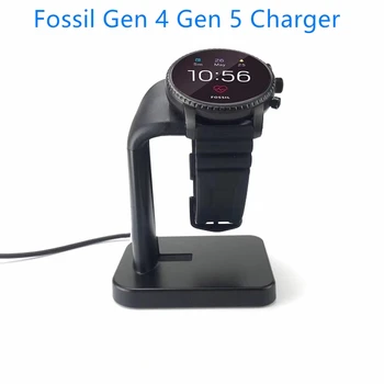 Lādētājs Fosilā Gen 4 5 Smart Skatīties, Uzlādes Kabelis, Statīvs,Emporio Armani Skagen Falsteras 2 USB Datu Šūpuļa 100CM