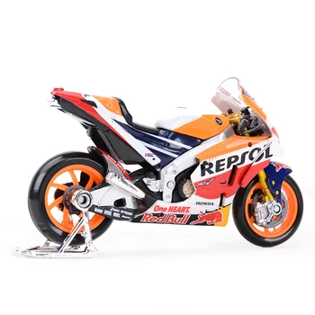 Maisto 1:18 2018 GP Sacīkšu Honda RC213V Repsol Honda Team 26# 93# Die Cast Transportlīdzekļu Kolekcionējamus Motocikla Modeli Rotaļlietas