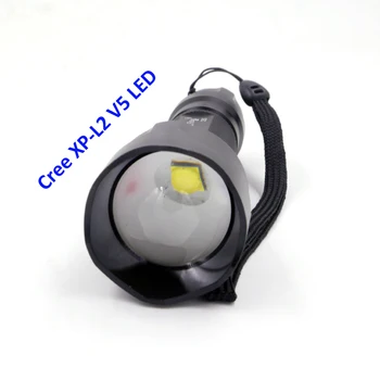 Manta ray C8s Tālummaiņas lukturīti portatīvo Lāpu CREE XP-L2 V5 Zibspuldzes Gaismas Medību Kempinga Lampa ar tālvadības slēdzi lielgabals mount
