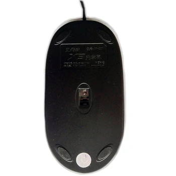 Melns 3-Pogu Vadu USB 1000 DPI Optisko Ritiniet Peles Peles Piezīmjdatoru Klēpjdators, Desktop