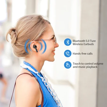 Mifa X3 Taisnība Wireles Stereo Austiņas Bluetooth 5.0 Sporta Austiņas ar mikrofonu brīvroku zvanu tarifikācijas Kaste