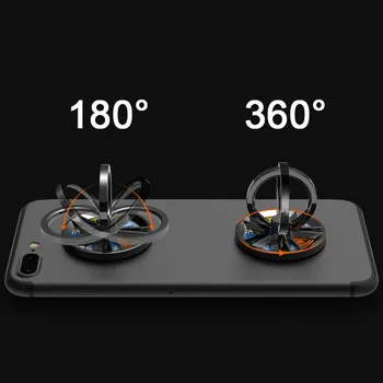 Modes 360 Grādu Pirksta Gredzenu Mobilā Tālruņa Viedtālrunis Turētāja Stends, iPhone, ipad, Samsung Tabulā Atbalsta Metāla Mount Bracket