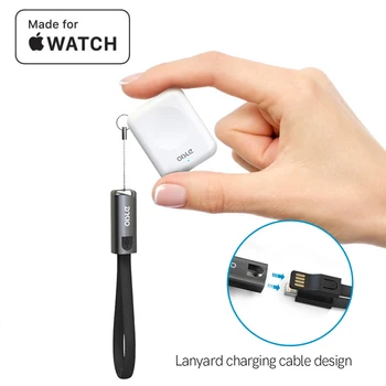 OISLE Mini Portatīvo USB Bezvadu Lādētāju(bez akumulatora) Ātri Magnētiskas uzlādes doks, Sērija 4 5 4 3 2 1 Adapteris iwatch Lādētāju
