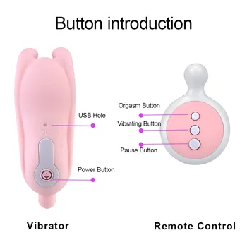 OLO Valkājamas Vibrators Bezvadu Tālvadības Dildo Vibratoru Erotiska Seksa Rotaļlietas Sievietēm Sieviešu Masturbator Klitora Stimulators 10 Ātrumi