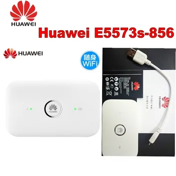 Oriģināls Atbloķēt Huawei E5573 Dongle Wifi Rūteris, E5573S-856 Mobilo Hotspot Bezvadu 4G LTE Fdd Grupa Portatīvie Maršrutētāju Uzlabota