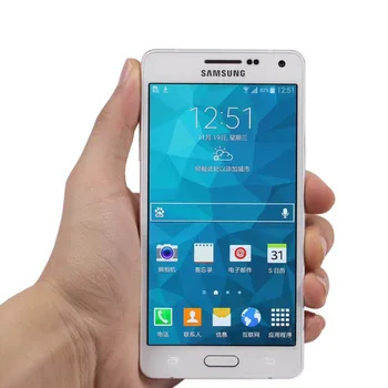 Oriģināls Atbloķēt Samsung Galaxy A5 A5000 A510F Quad Core 5.0 Collu 2GB RAM+16GB ROM 13.0 MP Dual SIM Touchscreen Mobilo Tālruni