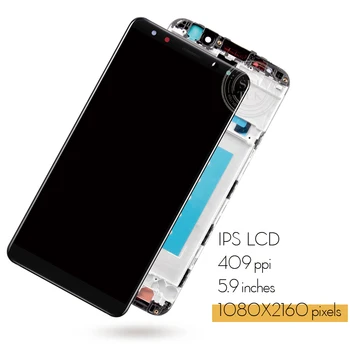 Oriģināls LCD Huawei G10 RNE-AL00 / G10 Plus / Mate 10 Lite Displejs, Touch Screen Digitizer Sensora Montāža Bez Instrumentiem