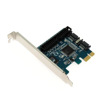 PCI-e Kontrolieris PCI Express Card PCIe IDE SATA Iekšējais Ārējais Adapteris Konvertētājs