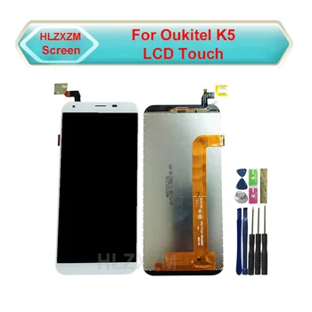 Par Oukitel K5 LCD Displejs Ar Touch Screen Digitizer Montāža Sensora Nomaiņa Ar Instrumentiem