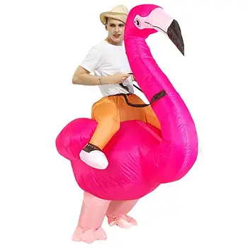 Pieaugušo Piepūšamās Flamingo Kostīmu Disfraz Anime Karnevāls Cosplay Party Masku Purima Halloween Kostīmu Vīriešu Sieviešu