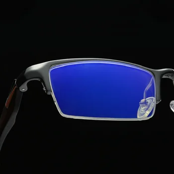 Platums-144 jaunu alumīnija magnija anti zils lēcas spēli biroja datora starojuma brilles, aizsargbrilles liels sejas vīriešu brilles rāmis