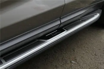 Pāris Komplekts Alumīnija Fiksēto Braukšanas Dēļi, Durvju Pusi Soli Nerf Bāri Platforma Aizsargs piemērots Lexus - NX NX200 NX300h-2020