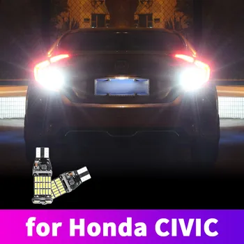 Rezultātā Atpakaļgaitas Gaismas Modificētu Izcelt LED Bremžu Gaismas Aizmugures Taillight Honda Civic 10 2016 2017 2018 2019 Auto Piederumi