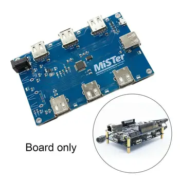 Rokas aparāti metināšanai MisTer USB Hub v2.1 kuģa, MisTer FPGA 7 USB Portiem