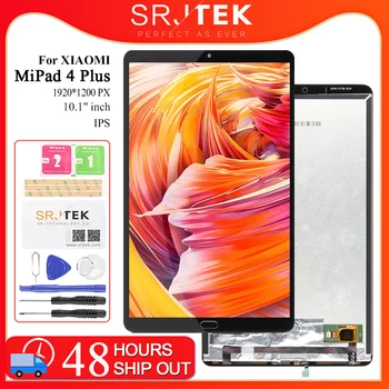 SRJTEK 10.1 Par Xiaomi MiPad 4 Plus, LCD Displejs, Touch Screen Mi Pad, 4 Plus Tablet Digitizer Nomaiņa Mipad LCD Matricas