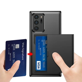Samsung Note20 20Ultra S20 S20Ultra Gadījumā Biznesa Vāciņu Karti 2-in-1, Lai Aizsargātu Mobilo Telefonu Gadījumā