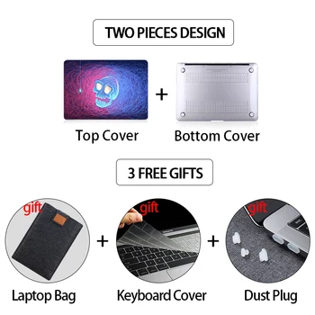 Sanmubaba Laptop Sleeve For Macbook Air, Pro Retina 11 12 13 15 16 Woth Touch Bar ID 2020 Krāsošana Klēpjdators Gadījumā Coque A2337 A2338