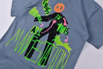Scott Travis Astroworld T Krekli Rap Tour Grafiti Roku apgleznoti Īstermiņa piedurknēm T-krekls Astroworld Scott Travis Top Lakrosa Vīriešu un Sieviešu