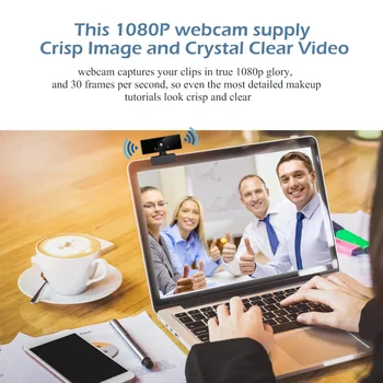 SeenDa 1080P HD Webcam USB HD Autofokusu PC Kameras Būvēt Mikrofons MIC Skype Android TV Datoru Kamera USB Web Cam