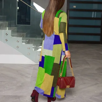 Sieviešu Apģērbu 2020. Gada Rudens Mētelis Modes Plus Lieluma Uzrakt Tendence Daudzkrāsu Drukas Jaciņa Vējjakas Dizaineru Puses Krievija