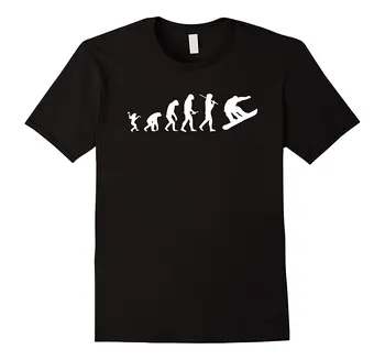 Snovborda Attīstību Snowboardingerss T-krekls Smieklīgi Iekāpšanas Tee Jauno Vīriešu Pavasara Vasaras Kleita ar Īsām Piedurknēm Gadījuma T Krekls