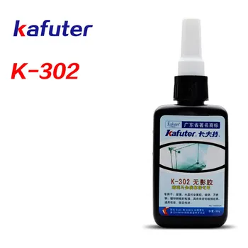 Spēcīga 50ml Kafuter UV Līmi UV Konservēšanas Līmi K-302+21 LED UV Lukturīti UV Konservēšanas Līmi Kristāla, Stikla un Metāla Izlīdzināšana
