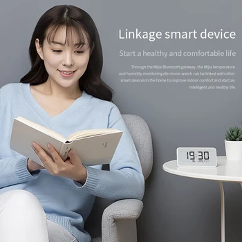 Sākotnējā Xiaomi Mijia Bluetooth Bezvadu Smart Electric LCD Ekrāna Ciparu Iekštelpu Āra Termometru, Higrometru, Mērīšanas Instrumenti