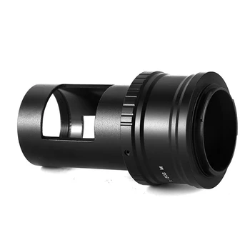 T Gredzens Ca ne EOS M EF-M Mirrorless Kameras Adapteri+23.2/24.5/31.7/42mm Teleskopi Mikroskopi Smērēšanās Jomu Adapteri