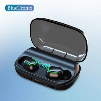 TWS Bluetooth 5.0 Austiņas 2200mAh Uzlādes Box Bezvadu Austiņām 9D Stereo Sporta Ūdensizturīgs Earbuds, Austiņas Ar Mikrofonu