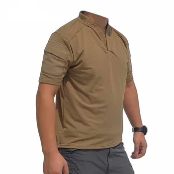 Taktiskā PRG T-Krekls Āra tīrtoņa Krāsu Roku Kabatā, Ātri žāvēšanas T-krekls Vasaras Īsām Piedurknēm CB