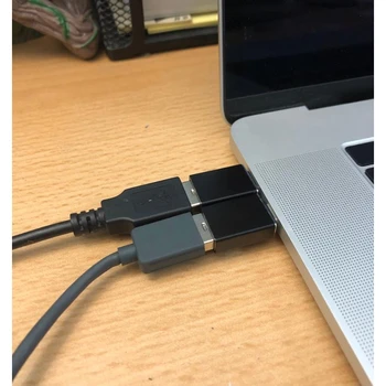 Tipa-C Vīriešu Hub Converter Mini USB 3.1 Sadalītājs C Tipa Adapteris Usb3 Blue.0 Rumbas Hab Par Macbook Datora