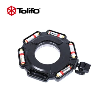 Tolifo R-160S 160 Ultra Plānas Led Video Gaisma, LED Ring Light For Macro Fotogrāfija Aptumšojami Digitālās Fotokameras Videokameras Nikon Video
