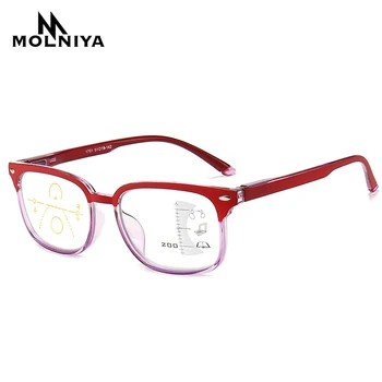 Ultravieglajiem Laukuma Pusē Rāmis Lasījumā Progresējoša Multifokāla Brilles Presbyopic Brilles Vīrieši Sievietes+ 1 +1.5 + 2 +2.5 +3