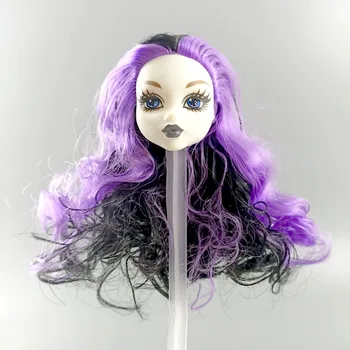 Violeta veido 1/6 BJD Lelles Galvu ar Matiem Lelle Galvu Monster High Lelle Galvas Monstru Lelle Piederumi DIY Bērniem Rotaļlietas
