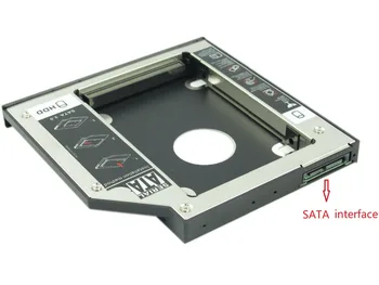 WZSM JAUNU 12.7 mm SATA 2 SSD HDD Caddy par Acer Aspire 5745 5745g 5732 5732z Cietā Diska Caddy