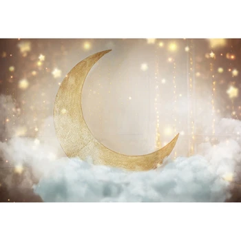 Yeele Pasakaina Zvaigžņu Moon Light Bokeh Dzimšanas Jaundzimušais Fotogrāfijas Fons Dekoru Foto Atvašu Foto Fona Aksesuāri