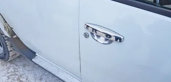 Zem durvju roktura, uz Renault Duster 2010 ~ 2019 nerūsējošā tērauda plāksni auto stils apdare piederumi molding