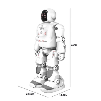 Ziņas DEVO Robots Smart RC Programmējams Robots Centrālās Žestu Kontroles Deju LED Vārda Robots bērniem Dāvanu Pieaugušo Rotaļlietas