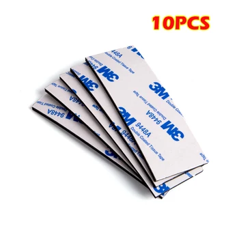 10 piezas 3 M de silicona antideslizante batería almohadillas fijo protección cinta adhesiva amortiguador Pad 2x30x70mm Fr modelis