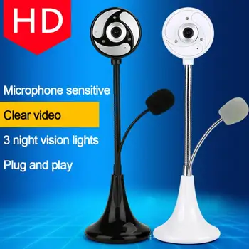 1080P HD Webcam Web Kamera Ar iebūvētu Mikrofonu USB Disku-bezmaksas Video Zvanu, Web Cam, Lai PC Datora Mac Klēpjdatoru Desktop